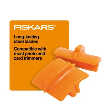 Fiskars 195960-1001 Trimmer Cutting Replacement Blades Style G, Orange 2.5 x 2.5 x 1.47 cm