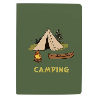 Camping Passport Sized Mini Notebook