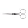 Klein Tools G405LR Scissors, Made in USA, Embroidery Scissor with Large Ring, Great for Sewing, Fabric, Electronics, More, 5-Inch