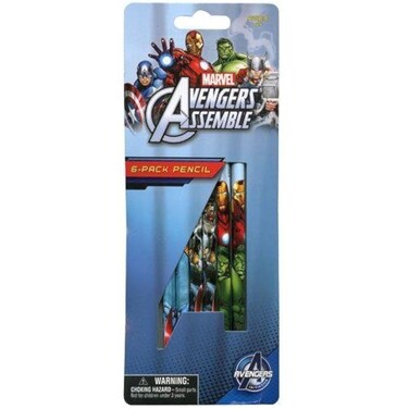 Marvel Avengers Assemble Pencils 6 Count