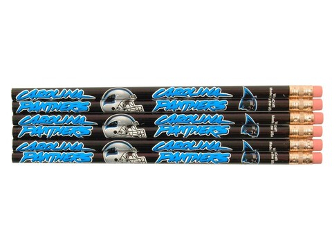 NFL Carolina Panthers 15508012 Pencil (6 Pack)