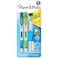 Paper Mate Clearpoint Mechanical Pencils 0.7mm, HB #2 Pencil Lead, 2 Pencils, School Supplies, Teacher Supplies, Drawing Pencils, Sketching Pencils, 1 Lead Refill Set, 2 Erasers