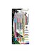 Pentel Arts Krazy Pop Iridescent Gel Pen, (1.0mm) Bold Line, Assorted Ink, Pack of 4 (K91PABP4M3)