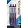 Pilot Precise V10 Retractable Rolling Ball Pens, Bold Point, 1.0 mm, Assorted, Pack Of 4 Pens