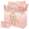 Vichona Rose Gold 16 &amp; Sweet 16th Birthday Gift Bag for Girls, Sweet 16th Birthday Gifts Decorations for Girls, 16 Years Old Birthday Gift Bag Card for Daughter Granddaughter Friends