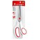 SINGER Fabric Scissors with Comfort Grip, 1-pack, Red &amp; White