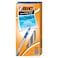 BIC Round Stic Grip Xtra Comfort Blue Ballpoint Pens, Medium Point (1.2mm), 12-Count Pack, Excellent Writing Pens With Soft Grip for Superb Comfort and Control