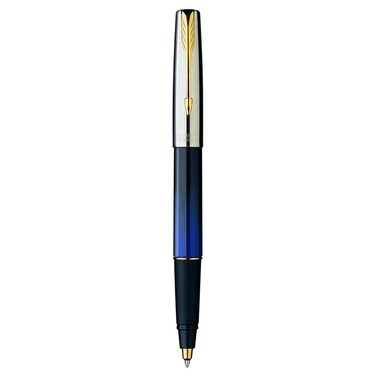 Parker Frontier Marble Blue GT Rollerball Pen