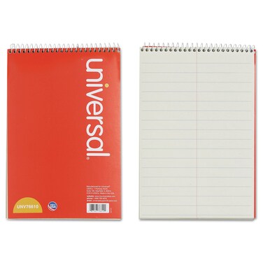 Universal UNV76610 60 Sheet 6 in. x 9 in. Pitman Rule Green Tint Steno Book