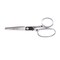 Klein Tools 106F Scissors, Made in USA, Straight Trimmer with Fully Rounded Tips for Cutting Fine or Heavy Material, 6-Inch