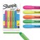 Sharpie Gel Highlighters, Bullet Tip, Assorted Fluorescent Highlighter Markers, 5 Count Pack, Smear And Bleed Resistant, Long-Lasting And Won'T Dry Out
