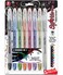 Pentel Sparkle Pop Metallic Gel Pen, (1.0mm) Bold Line, Assorted Colors, Pack of 8 (K91BP8M)
