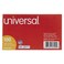 Universal Unruled Index Cards, 3 X 5, White, 100/pack