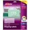 Avery Printable Shipping Labels with Sure Feed, 2&quot; x 4&quot;, Matte Clear, 250 Blank Mailing Labels (8663)