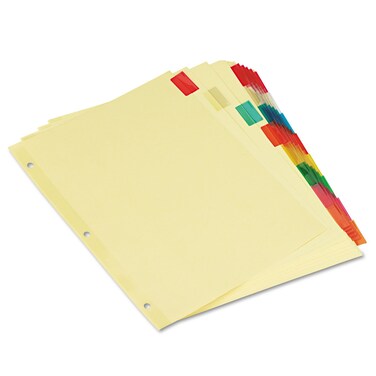 Universal Economical Insertable Tab Index
