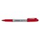 Universal UNV07072 Fine Bullet Tip Pen-Style Permanent Marker - Red (1 Dozen)