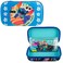 Innovative Designs Disney Stitch Pencil Case Set with Stickers and Gel Pens for Kids, Molded with Zip Closure, Blue