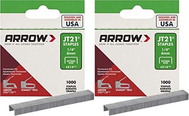 STAPLE JT21 1/4" 1000PK