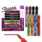 SHARPIE Flip Chart Markers, Bullet Tip, Assorted Colors, 8 Pack, Low-Odor, Squeak-Free
