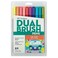 Tombow 56217 Dual Brush Pen Art Markers, Retro, 10-Pack. Blendable, Brush and Fine Tip Markers
