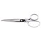 Klein Tools G108 Scissors, Made in USA, Straight Trimmer for Cutting Fine Fabrics to Heavier Material, 8-1/4-Inch