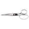 Klein Tools 108XB Scissors, Made in USA, Straight Trimmers with Extra Blunt Tips for Almost Any Fabric, 7-3/4-Inch