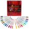 Disney Descendants the Rise of Red Gel Pen Set for Kids, 24 Pack with Glitter Gel Pens, Cute Pens for Girls