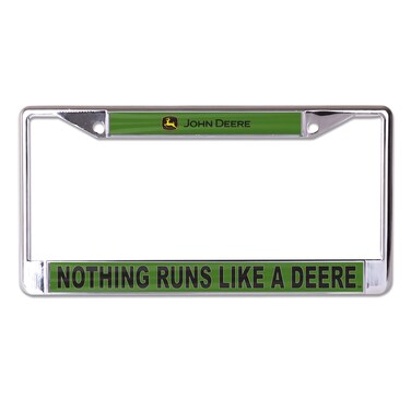 WinCraft John Deere License Plate Frame Trademark