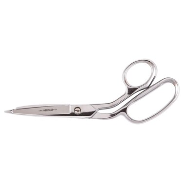 Klein Tools 720HC Scissors, Made in USA, Safety Scissors are Bandage Shears with Safety Tips to Safely Slip Under Bandages or Clothing, 9-1/8-Inch