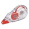 Universal UNV75616 0.2 in. x 315 in. Non-Refillable Correction Tape Dispenser - Transparent/Red (10/Pack)