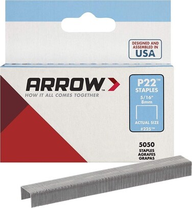 Arrow Fastener 225 5/16" P22 Staples