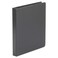 Universal 31401 Economy Non-View Round Ring Binder, 1" Capacity, Black