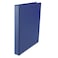 Suede Finish Vinyl Round Ring Binder, 1-Inch Capacity, Royal Blue