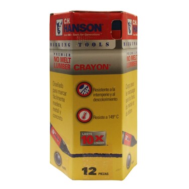 Lumber Crayon, BLUE LUMBER CRAYON (12 pack)
