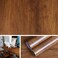 Livelynine Brown Wood Contact Paper Waterproof Kitchen Cabinet Wallpaper Peel and Stick Wood Stickers for Furniture Wood Grain Vinyl Wrap for Cabinets Desk Table Kitchen Counter Top Covers 15.8"x78.8