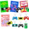 30pcs Valentines Day Cards Gifts for Kids Video Game Keychain With Valentines Cards Bulk Keychains for Kids Valentines Classroom School Exchange Prizes for Boy Girl Students Toddlers Party Favor Bags