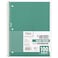 Mead Spiral Notebook, 1-Subject, Graph Ruled Paper, 7-1/2&quot; x 10-1/2&quot;, 100 Sheets, Green (05676AC5)