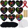 JOYIN 36 Packs Valentines Day Gifts Cards for Kids Magic Color Scratch Heart Rainbow Scratch Paper Heart Valentine Crafts and Art for Kids Classroom Exchange Create Rainbow Art Without Ink