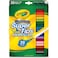 Crayola 588106 Washable Super Tips Markers, Assorted, 20/Set