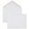 Mead Standard A2 Invitation Envelopes, Gummed Closure, 4-3/8&quot; X 5-3/4&quot;, Premium 24-lb Paper, White, 100 per Box (CO198)