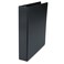 Universal UNV20771 Deluxe 1.5 in. Capacity Non-View D-Ring Binder with Label Holder - Black
