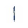 Universal UNV39911 0.7 mm. Medium Comfort Grip Retractable Gel Pen - Blue Ink, Clear/Blue Barrel (36/Pack)