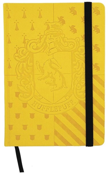 Harry Potter - Hufflepuff Crest Bound Journal, Yellow 48291