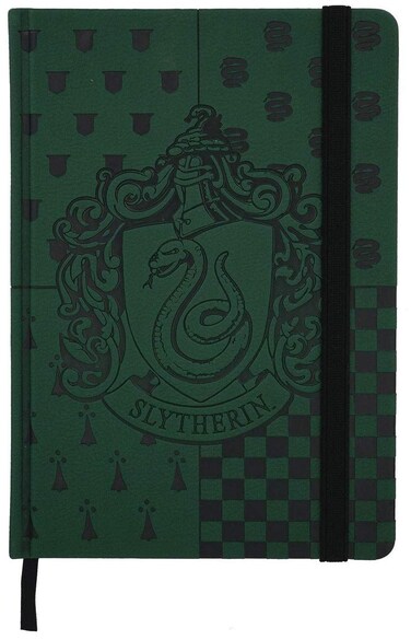 Harry Potter - Slytherin Crest Bound Journal, Green