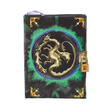 Innovative Designs Disney Mal's Diary Descendants 3 Journal Notebook with Secret Lock and Key