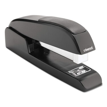 Universal UNV43138 Executive 20-Sheet Capacity Full-Strip Stapler - Black