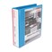 Universal UNV20733 11 in. x 8.5 in. 2 in. Capacity 3 Rings Slant D-Ring View Binder - Light Blue