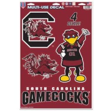 Wincraft NCAA University of South Carolina WCR50106014 Multi-Use Decal, 11" x 17