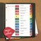 Universal Table of Contents Dividers for Printers