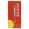 Universal Economy Retractable Ballpoint Pen, Red Ink, Clear Barrel, 1.0 mm Medium